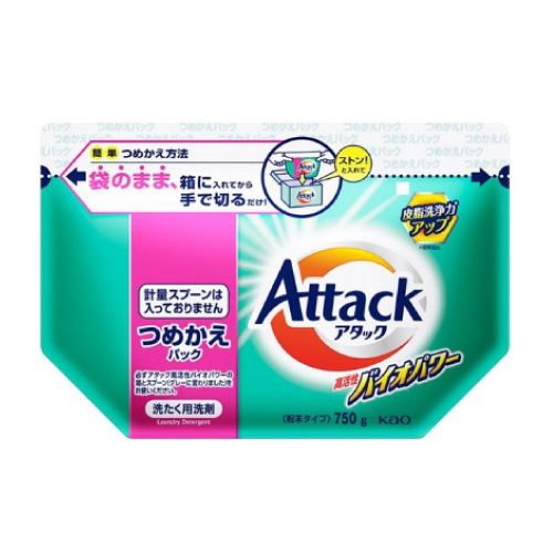 花王　アタック高活性バイオＥＸ(大)【粉末洗剤】（詰替） 750g