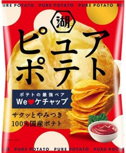 湖池屋ピュアポテトweケチャップ 52g