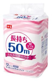 CGC　ショッパーズ 長持ちトイレットペーパー ダブル 12ロール