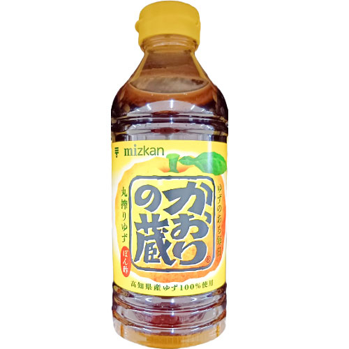 ミツカン　かおりの蔵丸搾りゆず 500ml