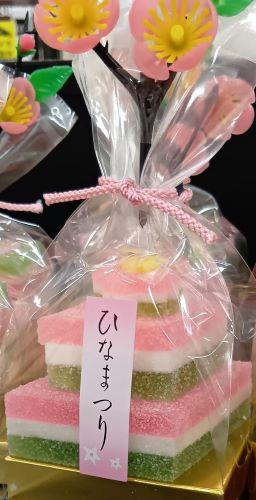 綱木製菓　ひな祭り　ひな段ゼリー 1袋（3個入）